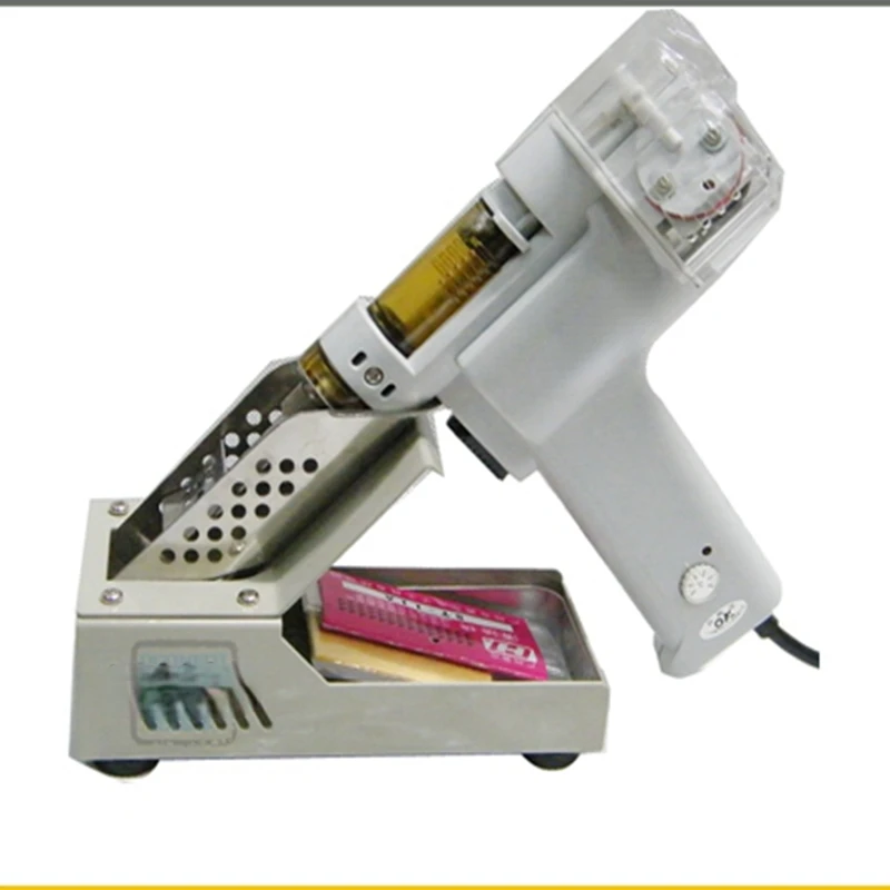 Desoldering Gun Vacuum Electric - Вакуумный электрический пистолет-помпа двойного всасывания 100