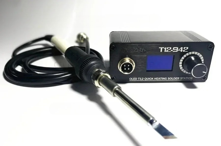 Soldering Station T12 Oled - Цифровая паяльная станция MINI T12 STC