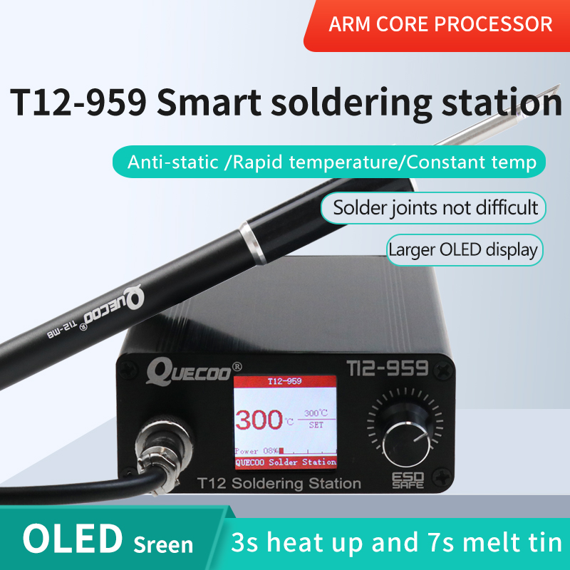 Soldering Station T12 Oled - Паяльная станция T12-959 V5.1 с электронным
