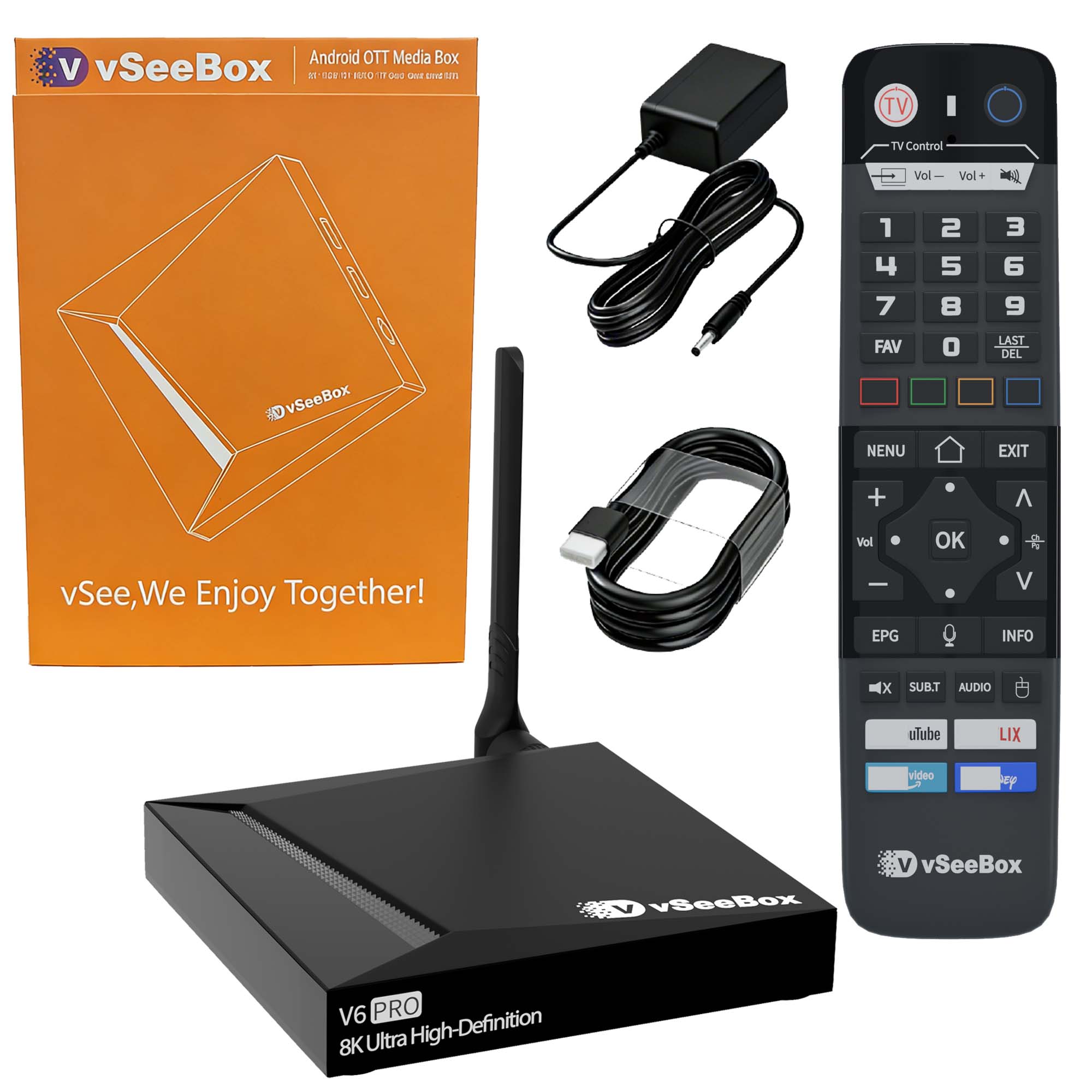 Khadas Vim4 8Gb - VSeeBox V6 Pro 2026 Новейшая модель,