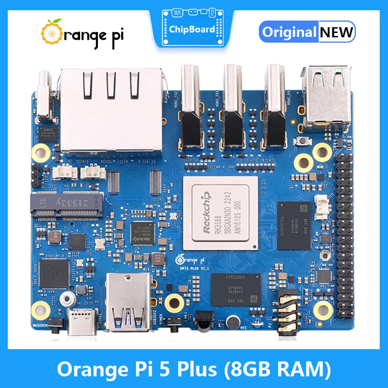 Orange Pi 5 Plus 8 ГБ ОЗУ RK35 – обзор и цена Orange Pi 5 Plus 16Gb