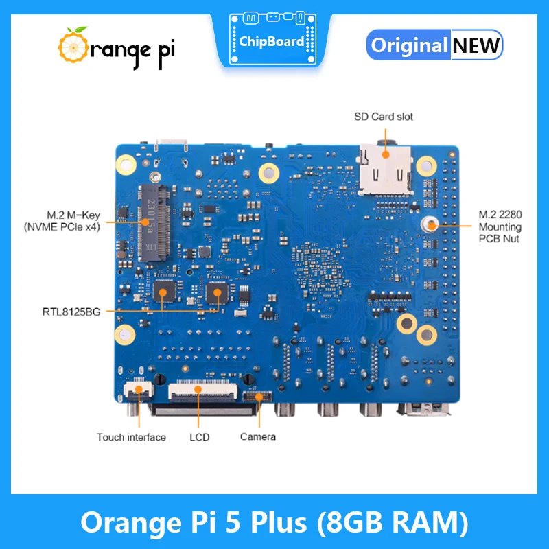 Orange Pi 5 Plus 8 ГБ ОЗУ RK35 – обзор и цена Orange Pi 5 Plus 16Gb