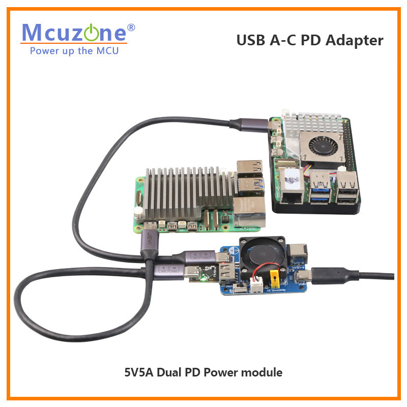 Адаптер Raspberry Pi5 USB A-C  – обзор и цена Banana Pi Bpi-M5