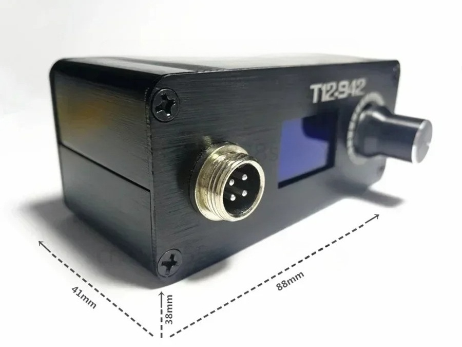 Цифровая паяльная станция MINI – обзор и цена Soldering Station T12 Oled