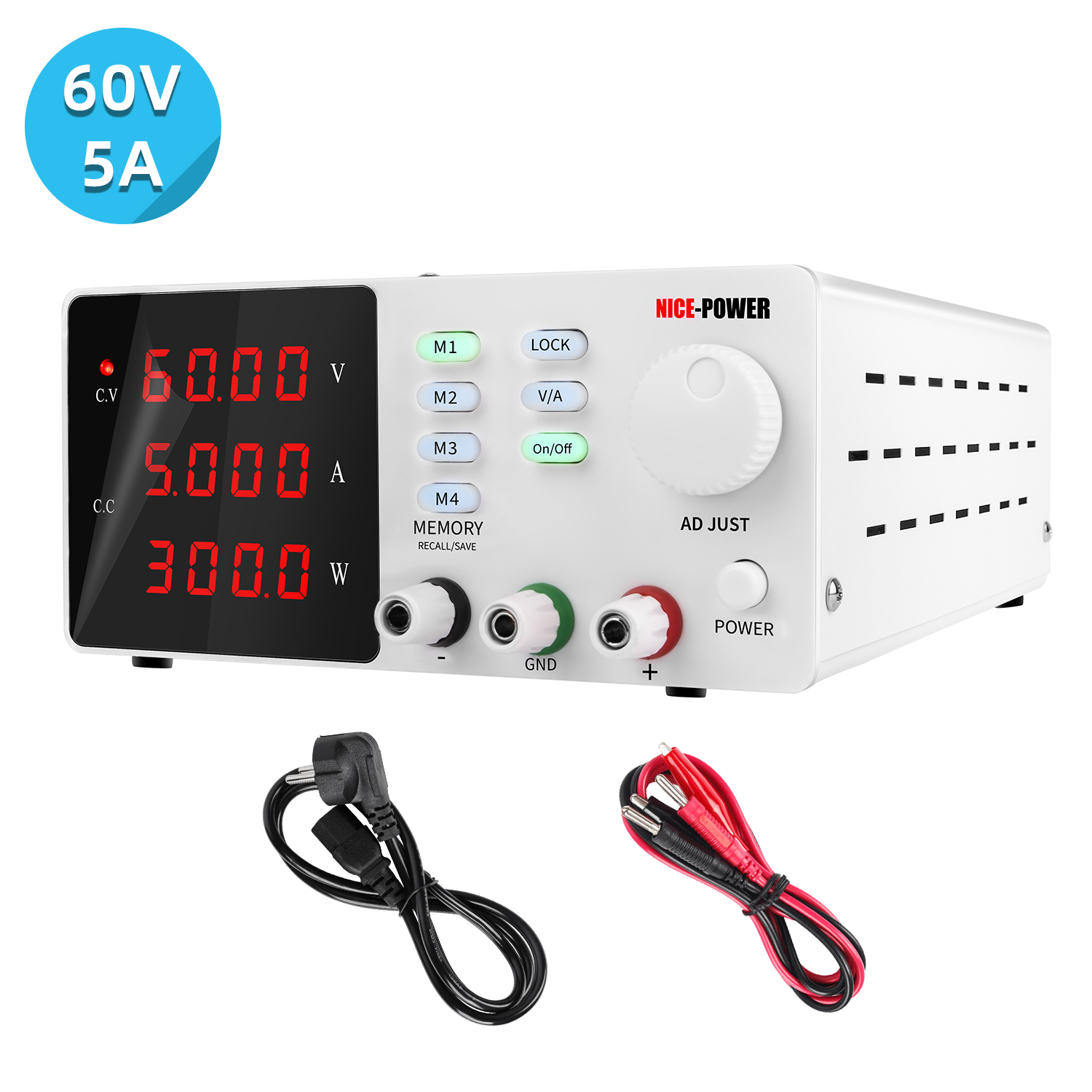 Новый дизайн Nice Power Spps-S – обзор и цена Programmable Dc Power Supply 60V 5A